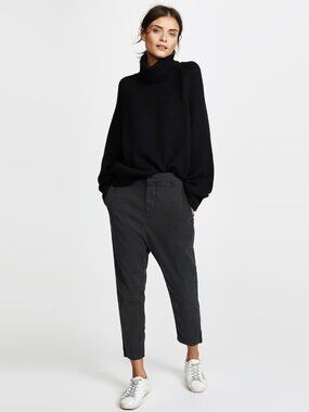 Nili Lotan Paris Pants in Carbon (Dark Grey), size 0 (fits size /2)